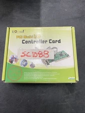  SYBA PCI to Serial 2-Port Controller Card Netmos 9865 Chipset SY-PCI15004 /1088