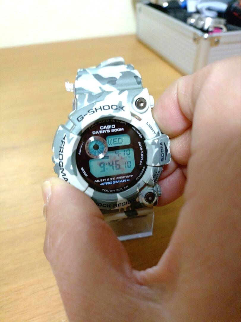 G-SHOCK ブラジリアンフロッグマン 迷彩 GW-200CF-7JF カシオ G-SHOCK フロッグマン GW-200CF-7JF ブラジリアン