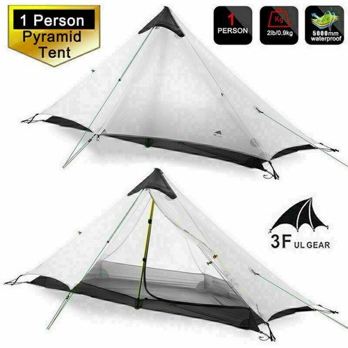 3FUL GEAR Lanshan 1/2Person Outdoor Hiking Tent Ultralight Camping Tent 3 Season - Picture 47 of 52