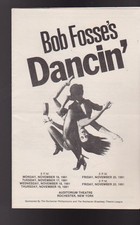 Bob Fosse's Dancin 1981 L Cortez McKay Daniel May Douglas Bates