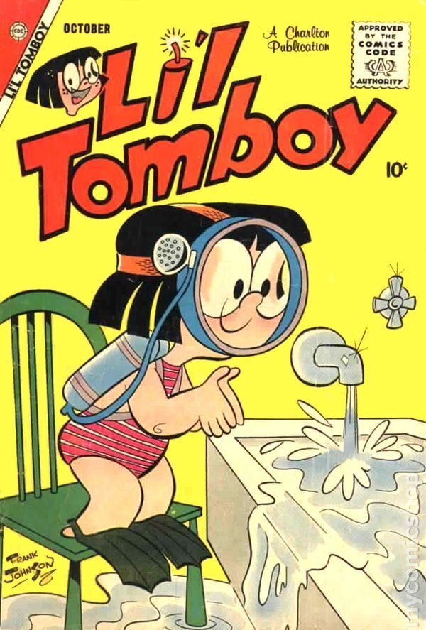 Lil Tomboy #101 VG 4.0 1958 Stock Image