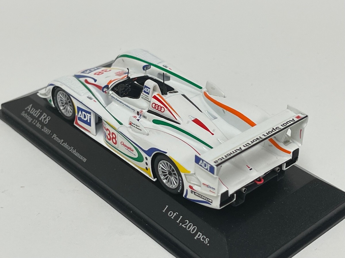1/43 Minichamps Audi R8 Champion Racing 2003 12 Hours of Sebring