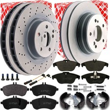 FEBI BREMSSCHEIBEN + BELÄGE VORNE + HINTEN passend für MERCEDES C-KLASSE W204 FEBI BREMSSCHEIBEN + BELÄGE VORNE + HINTEN passend für MERCEDES C-KLASSE W204
