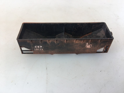 Abandoned Jersey Central Line 2 Bay Open Hopper Shell Only N Scale Trains