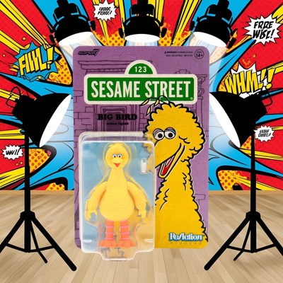 123 Sesame Street (Sesamstraße) ReAction Actionfigur Wave 03 Big Bird (Bibo)