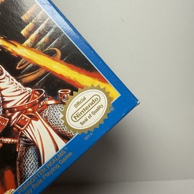 DUNGEON & DRAGONS: POOL OF RADIANCE - NES Game Box ONLY (Advanced D&D) Authentic