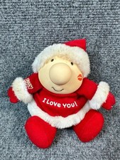 Vintage American Greetings ZIGGY Jolly Holidays Plush Toy Santa Christmas 1989