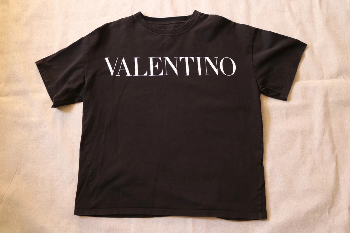 Valentino Black T-Shirts for Men for sale | eBay