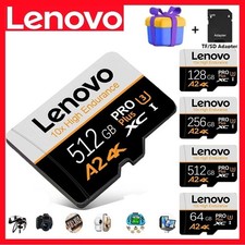 Lenovo 256GB 128GB 512GB High Speed Micro TF/SD Card Memory Card 16GB 32GB 64GB