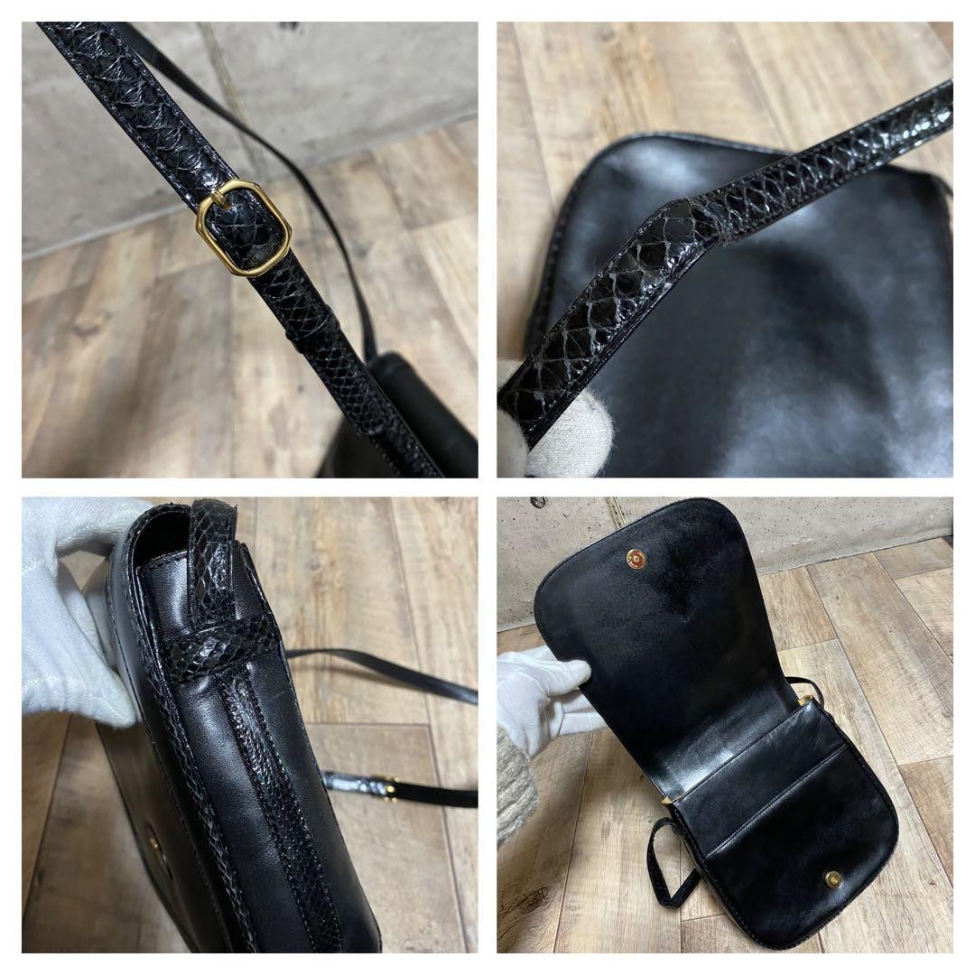 Givenchy Shoulder Bag Leather Black Authentic F0210423 thumbnail 9