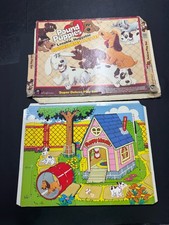 Vintage 1986 Pound Puppies Lovable Huggable Colorforms Deluxe Play Set Tonka