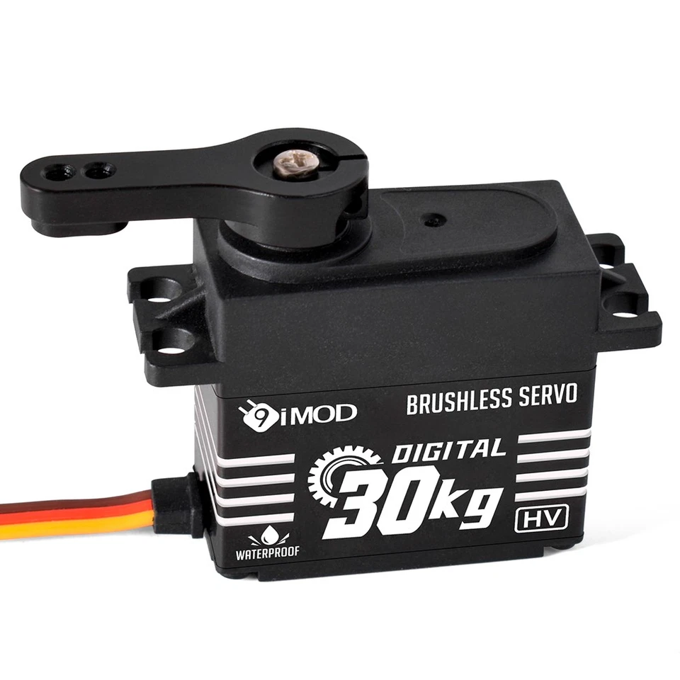 9imod Wasserdicht 20/30/40KG Brushless Servo für 1/8 1/10 RC Crawler Auto Boot - Bild 4 von 4
