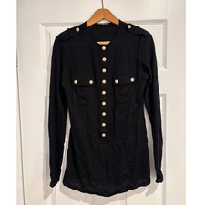 AS-IS Balmain Paris Wool Top 15 Heavy Lion He...