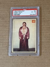 1954 Parkhurst Wrestling #47 Harry Lewis-PSA 6