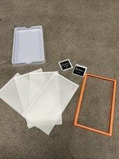 For Nintendo Switch 4 Tempered Glass Screen Protector With Plastic Frame