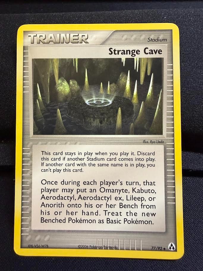 Pokemon Ex Legend Maker Strange Cave Uncommon (77/92) NM