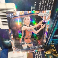 2025 WNBA - Lucy Olsen (RC) *WNBA Logo Prizm* Dsg Exclusive 