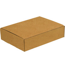 BFM1293K Corrugated Cardboard Literature Mailers, 12 1/8 X 9 1/4 X 3 Inches, Tuc