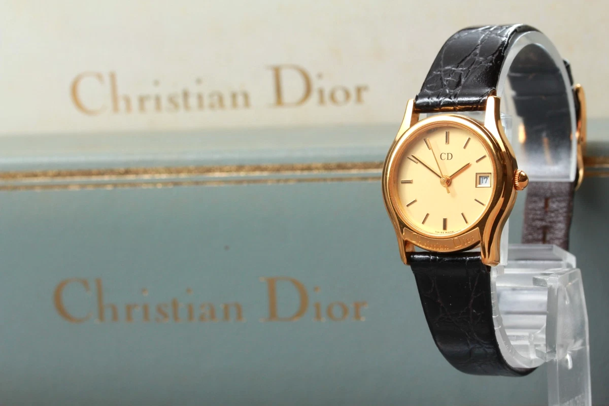 Vintage Full Set [N MINT /Box ] Christian Dior 3003 Qz Roman