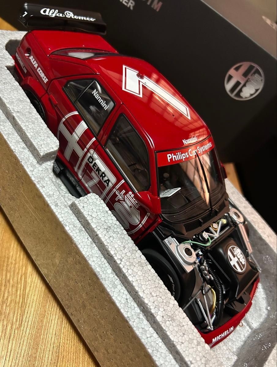 Autoart 1/18 Alfa Romeo 155 V6 Ti DTM 1993#7 | eBay