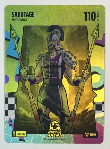 Glow 80's Rad Battlefoil