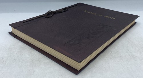 Leaves of Gold Vintage Book 1958 Revised Edition Francis Lytle USA Embossed Gilt - Picture 5 of 22