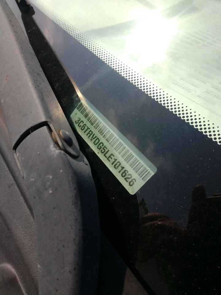 2020 RAM ProMaster 2500 Van Front Right Seat Belt OEM White 98K Miles Foto 3 de 4