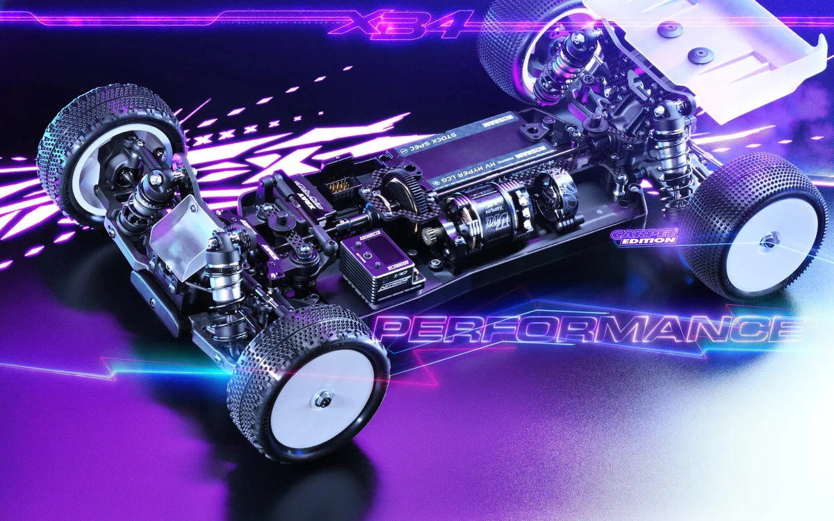 XRAY 4WD 4WD/2WD RC Car, Truck & Motorcycle 1:10 Scale Models