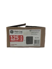 GE TPL412CP 4-Space 125 Amp 8-Circuit Indoor Main Lug Circuit Breaker Panel