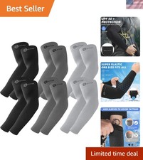 UV Sun Protection Arm Sleeves, UPF 50 Sports Cooling Arm Compression Sleeves ...