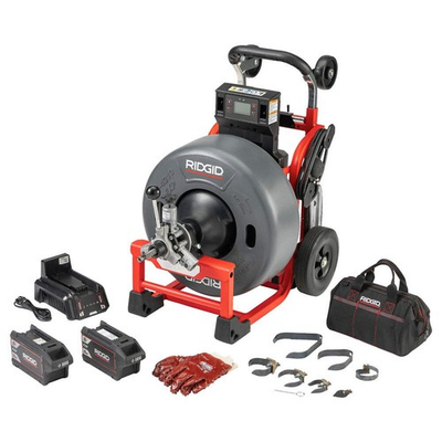 #ad RIDGID 73048 Cordless Drain Cleaning Machine146 lb 817JP2 $6964.98