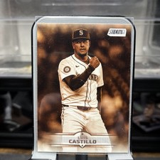 2025 Topps Stadium Club Seattle Mariners Luis Castillo Sepia #147
