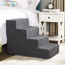 Foam Pet Steps Stairs Removable Step for Cats/Dogs Non-Slip Pet Stairs 4-Step 