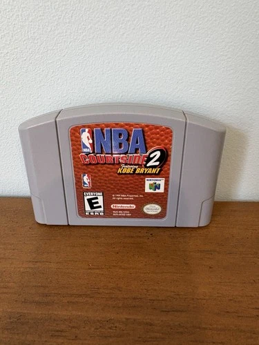 NBA Courtside 2 Kobe Bryant N64 Game Nintendo 64