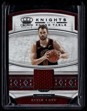 2019-20 Panini Crown Royale #KT-KL Kevin Love Knights of the Round Table