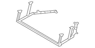 Genuine Audi Chassis Frame Reinforcement 8J8-802-017-F