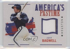 2022 Panini Chronicles America's Pastime Swatches Jeff Bagwell #APS-JB HOF 11fw
