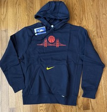 Golden State Warriors Nike City Edition Essential Club Pullover Hoodie Small