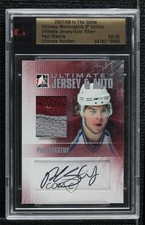 2007-08 ITG Ultimate Memorabilia 8th Edition Silver 22/30 Paul Stastny Auto 0m0