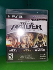 CIB w/ Manual & Insert - The Tomb Raider Trilogy (Sony PlayStation 3, 2011) PS3