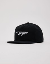 Men Air Jordan Pro Unstructured Black Snapback hat- Sz Medium/Large- New