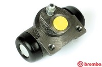 Radbremszylinder Brembo A 12 274 FüR Fiat Lancia Punto Ypsilon Doblo Gusseisen