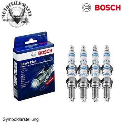 BOSCH 8x Zündkerzen für AUDI BMW VW