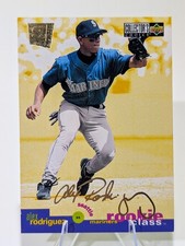 1995 Collectors Choice Special Edition Alex Rodriguez #1 Gold Signature Mariners