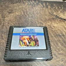 Atari Missile Command for Atari 5200 Game Cartridge 1982 - Publisher Atari, Inc. image