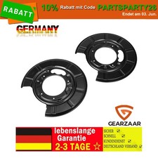 2x DECKBLECH BREMSSCHEIBE HINTEN FÜR MERCEDE...
