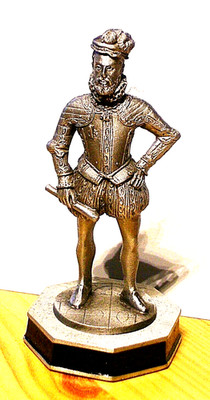 Spanische Armada ''PHILIP II König von SPANIEN''-( N ) -Extec Edition ! ZINN !!(N)