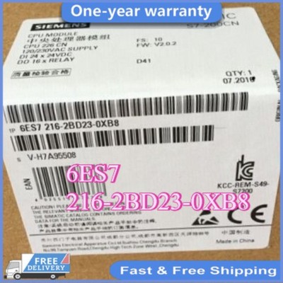 1PC 6ES7 216-2BD23-0XB8 NEW SIEMENS S7-200 CPU 226 6ES7216-2BD23-0XB8 2BD23-0XB8