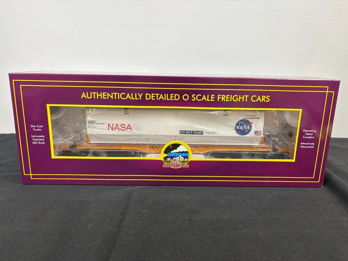 MTH Premier 20-95187 NASA O Scale Premier 47' TTX Heavy Duty Flat