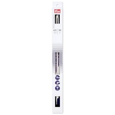 Prym Ergonomics 12" Single Point Knitting Needles, 4.5mm, 2 Count